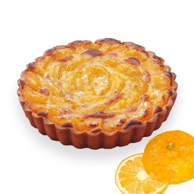 甘夏のアーモンドタルト