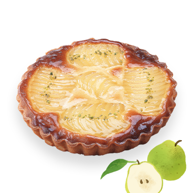 ラ・フランスのタルト